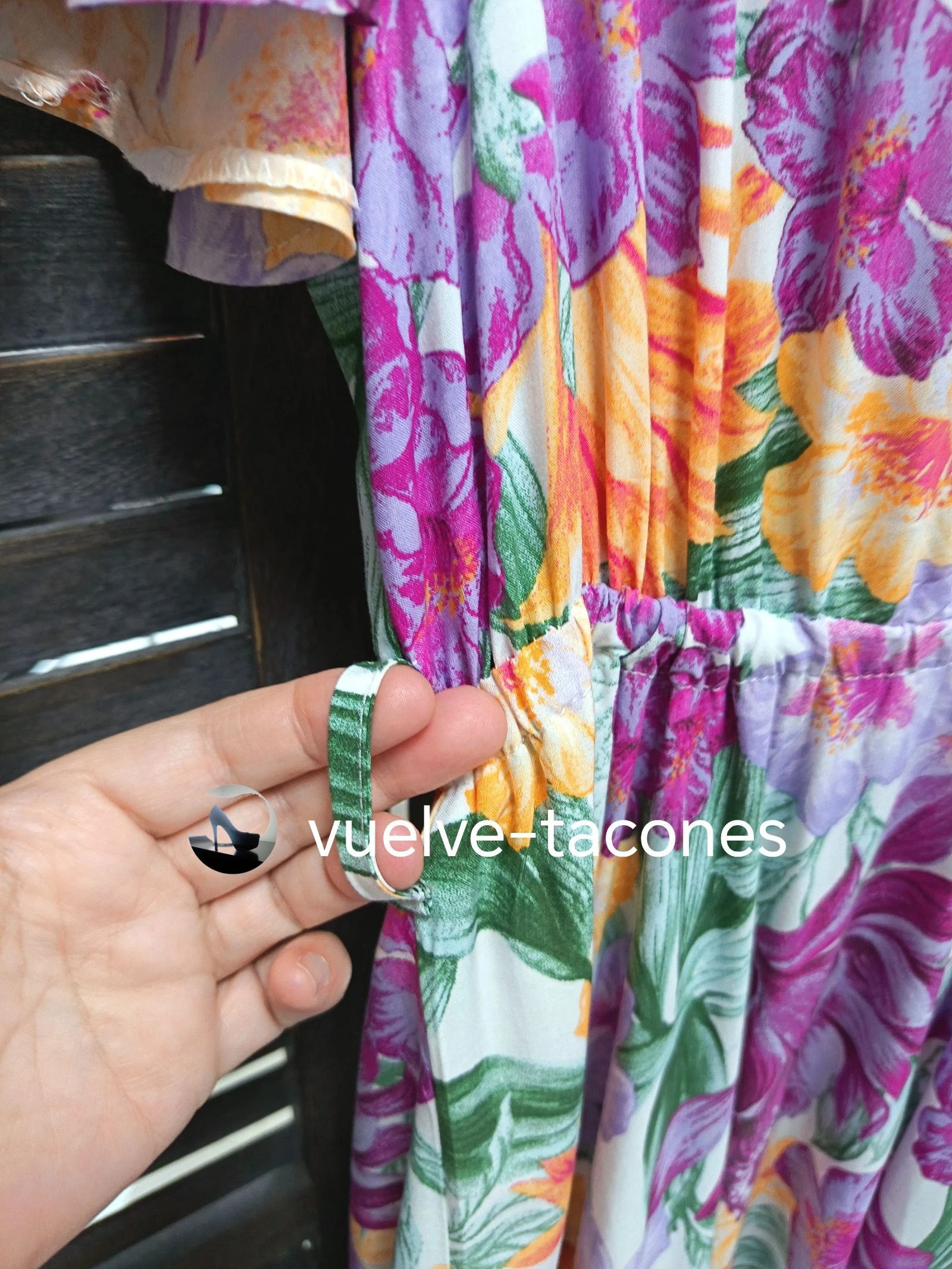Asymmetrische bloemenjurk ♡ JAASE * maat M – photo 16